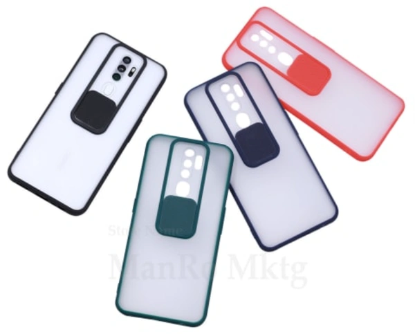 Imported  Shutter Smoke Case New Camera Lens Protection | Camera Shutter TPU PC Sliding translucent len slide Phone Case | Hard PC Back Sheet Hot Running Product | Slider Camera Hard Case | - CALL 9093416366 FOR ORDER MODEL